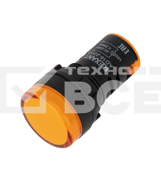 Матрица светодиодная AD22-230 В желтая Rexant