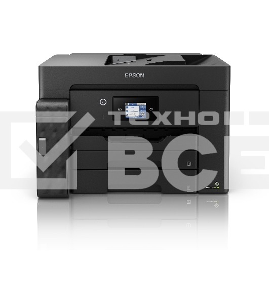 МФУ струйный Epson M15140 (C11CJ41404), A3+, ч/б, печ. до 25 стр/мин., скан. до 26 стр/мин., 2400 x 4800 dpi (печать) 1200x2400dpi (скан.), USB, RJ-45, Wi-Fi
