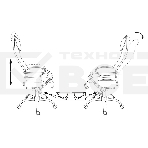 Кресло руководителя Бюрократ CH-609SL/ECO черный, искусственная кожа, крестовина металл хром, фото6