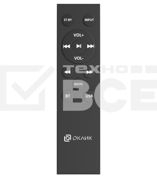 Акустическая система GMNG OK-700 2.0 черный 60Вт BT