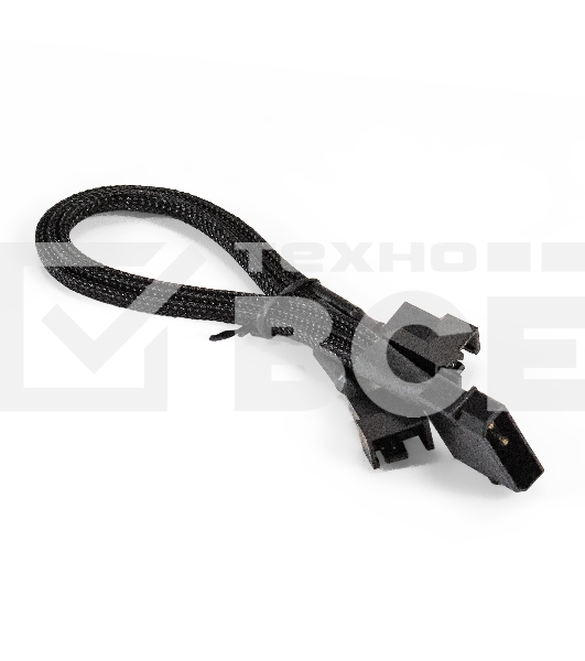 Разветвитель питания для корпусных вентиляторов ExeGate EX-CC-PSU-3xF-0.3 (Molex/3x3/4pin, все разъемы имеют 2 контакта, 0,3м)