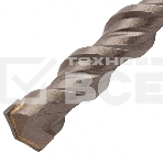 Бур по бетону, двойная спираль, Cobalt W-tip, 20x260 мм, SDS PLUS Denzel, фото3