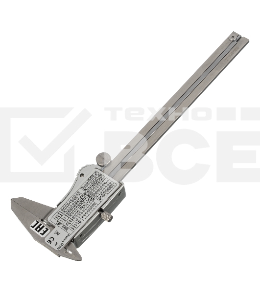 Штангенциркуль Denzel, 150 мм, электронный, большой дисплей, с глубиномером