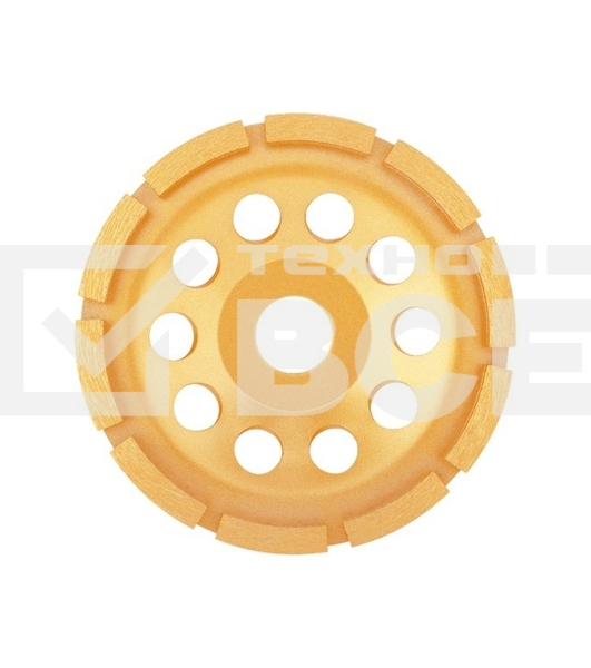 Чашка алмазная Matrix зачистная, 125 мм, однорядная