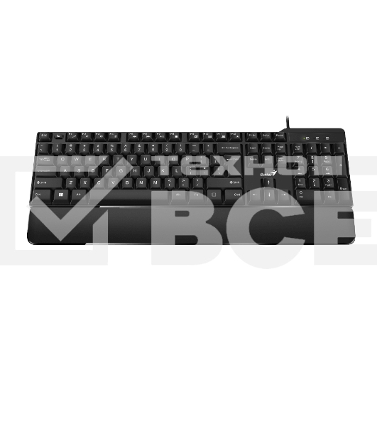 Клавиатура Genius keyboard KB-100XP проводная, USB, чёрный