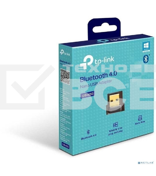 Сетевой адаптер Bluetooth TP-Link UB400 USB 2.0