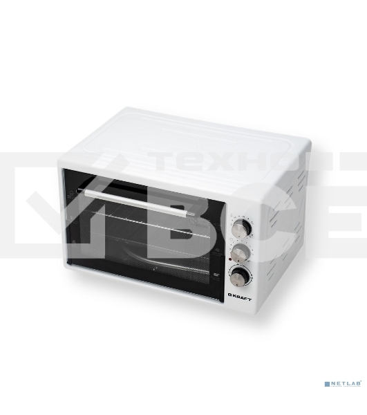 Мини-печь Kraft KF-MO 3800 W белая