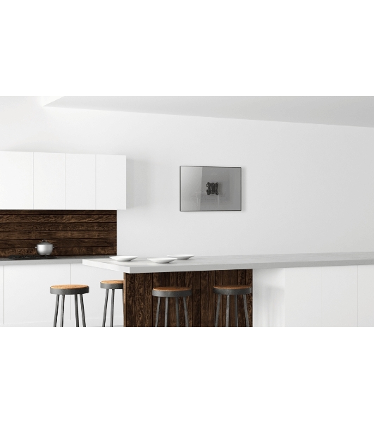 Кронштейн ONKRON Кронштейн ONKRON 17-27'' макс 100*100 мм, наклон -+ 8º, поворот: 45°, от стены 85 мм, макс вес 25кг, черный