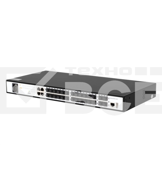 Управляемый коммутатор уровня SNR 2+, 20 портов 100/1000Base-X SFP, 4 порта Combo 10/100/1000Base-T100/1000Base-X SFP, 4 порта 1/10G SFP+, встроенный БП ~220V AC