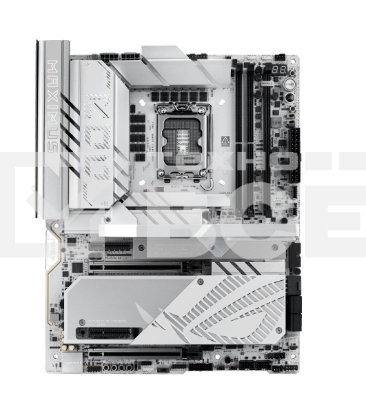 Материнская плата ASUS ROG MAXIMUS Z890 APEX, LGA 1851, Intel Z890, 2xDDR5, 4xSATA, 4xM.2, 1xPCIe 5.0 x16, 1xPCIe 5.0 x8, 2xUSB-C Thunderbolt 4, 1xUSB-C 20Gbps, 4xUSB-A 10Gbps, 4xUSB-A 5Gbps, 1x 5Gb LAN, 2x3.5 мм, 7.1, ATX