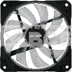 Вентилятор для корпуса Digma DFAN-FRGB2 черный, 120 мм, 1200 об/мин, 23 дБ, 4 pin, фото3