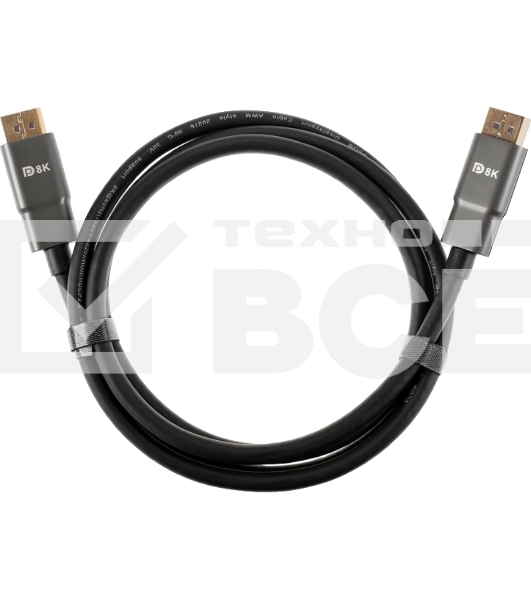Кабель соединительный DISPLAY PORT v1.4, 8K@60Hz, 1.5m iOpen (Aopen/Qust) <ACG633-1.5M>