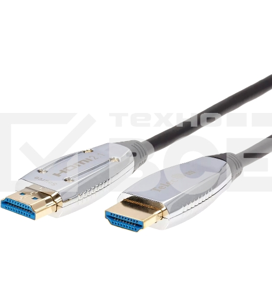 Активный оптический кабель HDMI 19M/M,ver. 2.1, 8K@60 Hz 30m Telecom TCG2120-30M