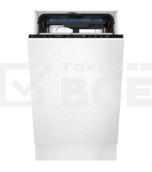 Встраиваемая посудомоечная машина Electrolux EEM63310L, черный, 44.6 см, 10 компл., 44 дБ, класс A