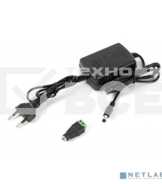 Источник питания Mollusk-VR 12/2 12В, 2А. Сетевой диапазон 110-245В провод с вилкой Mollusk-VR 12/2 power supply 12V, 2A. Mains range 110-245V wire with plug