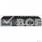 Коммутатор Osnovo SW-20600(80W) PoE коммутатор 6 портов, 4 PoE порта 10/100 Base-T, 2*10/100 Base-T Uplink, до 30W на порт, суммарно до 80W, фото13