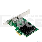 Сетевая карта ORIENT XWT-INT226L2PE PCI-Ex1 v3.1 2xRJ45 2.5GbE NIC, Intel I226-V chipset, 2.5/1 Гбит/с, 2 планки крепления (33474), фото3
