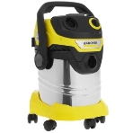 Строительный пылесос Karcher WD 5 S V-25/5/22 желтый, 1100 Вт, уборка сухая/сбор воды, пылесборник мешок/контейнер, 25 л, фото17