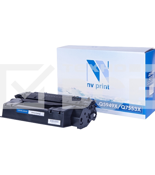 Картридж лазерный NV Print совместимый HP Q5949X/Q7553X для LJ 1320/3390/3392/P2014/P2015/M2727 (7000k)