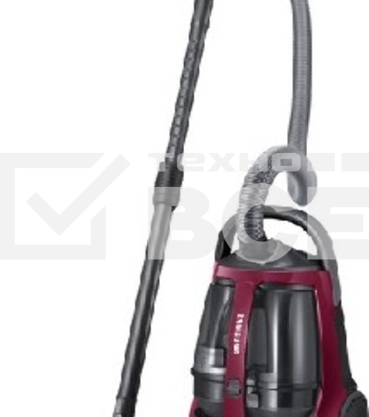 Пылесос Samsung VCC885FH3P красный, 430/2200 Вт, уборка сухая, пылесборник двойная камера 2л