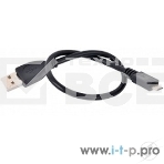 Кабель USB 2.0 Pro Gembird/Cablexpert AM/microBM 5P, 0.3м, экран, черный, пакет  CCP-mUSB2-AMBM-0.3M , фото2