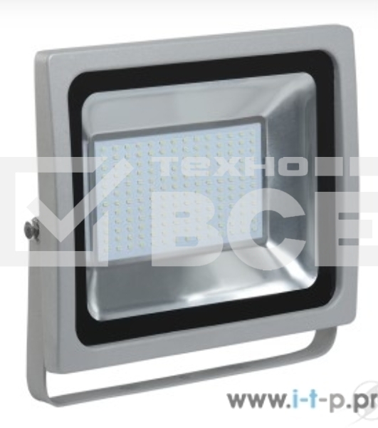 Прожектор СДО 07-100 LED 100Вт IP65 6500К сер. ИЭК LPDO701-100-K03