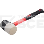 Киянка Matrix 11170 резиновая, 225 г, чернобелая резина, фибергласовая рукоятка, фото3