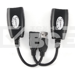 Кабель Gembird UAE-30M USB 2.0 кабель удлинительный AM/AF/RJ45Fx2 по витой паре
