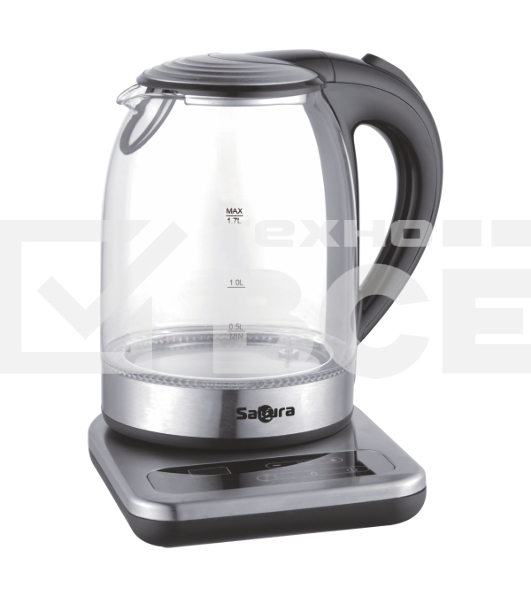 Чайник электрический Sakura SA-2724DBK (1.7) стекл 7темп сенсорн