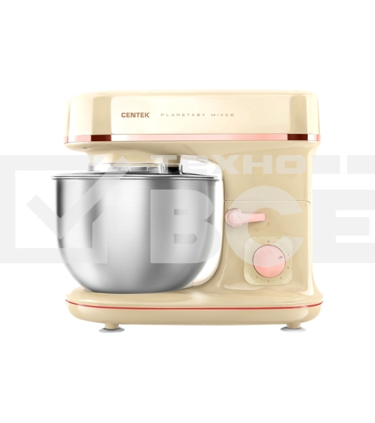 Миксер планетарный Centek CT-1139 бежевый
