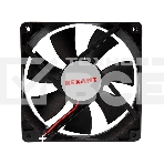 Вентилятор для корпуса Rexant RХ 12025MS 12 VDC черный, 120 мм, 2200 об/мин, 35 дБ, 2 pin, фото3