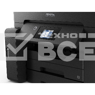 МФУ струйный Epson M15140 (C11CJ41404), A3+, ч/б, печ. до 25 стр/мин., скан. до 26 стр/мин., 2400 x 4800 dpi (печать) 1200x2400dpi (скан.), USB, RJ-45, Wi-Fi