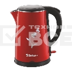 Чайник электрический Sakura SA-2159BR (1.8) красн/черн д, фото2