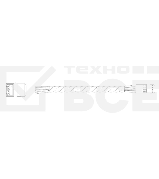 Кабель ATCOM ACD-KY524 (ACD-KY524-6709117), Cable OcuLink  SFF8611 4i -to- SFF8611 4i, length= 950mm (MD-6709117)