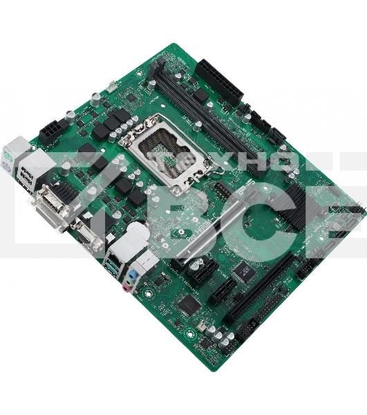 Материнская плата ASUS Pro H610M-C-CSM, LGA 1700, Intel H610, 2xDDR5, 4xSATA, 1xM.2, 1xPCIe 5.0 x16, 2xPCIe x1, 1xPCI, 1xHDMI, 1xDP, 1xDVI-D, 1xVGA, 1x 1Gb LAN, 2xUSB-A 3.2 Gen 2, 2xUSB-A 2.0, 3x3.5 мм, 7.1, mATX