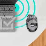 Мышь беспроводная Logitech M705 черный, 1000 dpi, радиоканал, USB, кнопки - 7, фото8