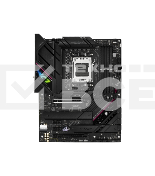 Материнская плата ASUS ROG STRIX B650E-F GAMING WIFI, AM5, AMD B650, 4xDDR5, 4xSATA, 3xM.2, 1xPCI-E 5.0 x16, 1xPCI-E 4.0 x4, 2xPCI-E x1, 1xHDMI, 1xDP, 1x 2.5Gb LAN, 4xUSB-A 2.0, 4xUSB-A 3.2 Gen 1, 2xUSB-A 3.2 Gen 2, 1xUSB-C 3.2 Gen 2, 1xUSB-C 3.2 Gen 2x2,