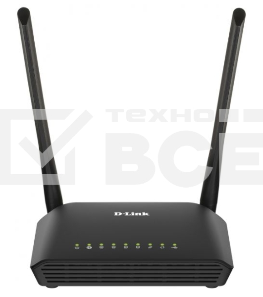 Роутер беспроводной D-Link DIR-620S/RU/B1A N300 черный