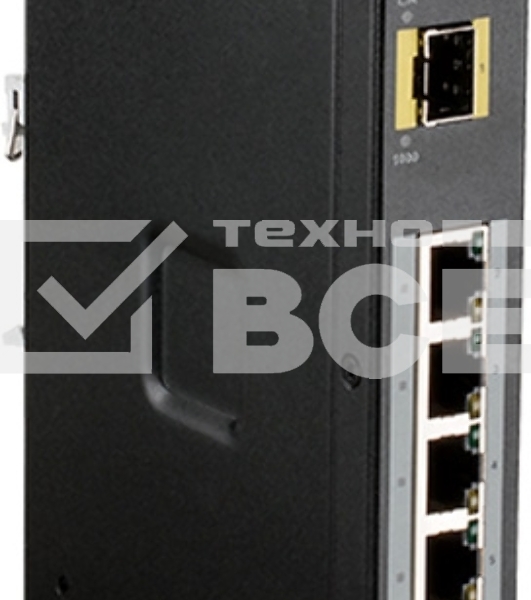 Коммутатор D-Link DIS-100G-5PSW/A1A Промышленный неуправляемый коммутатор с 4 портами 10/100/1000Base-T, 1 портом 1000Base-X SFP, функцией энергосбере