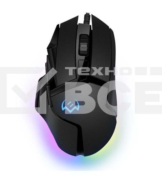 Мышь проводная SVEN RX-G975 черный, 10000 dpi, USB, кнопки - 10