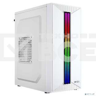 Компьютерный корпус  Ginzzu B380 2*USB 2.0,AU RGB