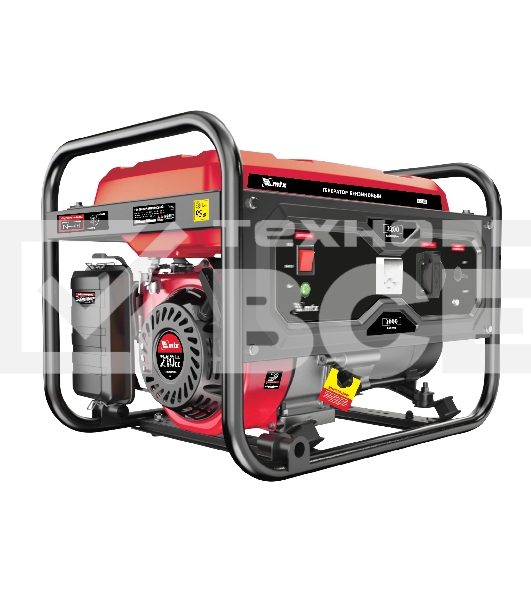 Электрогенератор бензиновый MTX RS-4000, 3.3 кВт, 40 дБ, 40 кг
