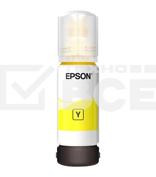 Чернила EPSON C13T00V498 желтый (65 мл) для L11050, L1110, L1210, L3101, L3110, L3156, L3210, L3215, L3216, L3250, L3256, L3258, L3260, L3550, L3556, L5290