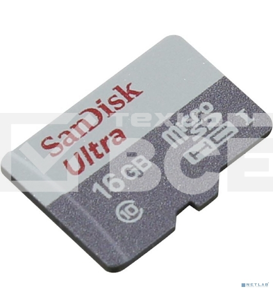 Флеш-накопитель Sandisk Ultra microSDHC 16GB 80MB/s Class 10