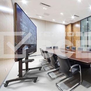 Мобильная стойка МОТОРИЗОВАННАЯ ONKRON на 1 ТВ/ 50-100