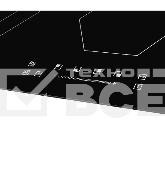 Встраиваемые электрические панели Monsher MHE 6012 Независимая стеклокерамическая варочная поверхность,Ширина 60 см, 4 зоны ускоренного нагрева,Электронное сенсорное управление,5 цифровых дисплеев, 9 уровней мощности, 1 двойная зона нагрева, таймер, индик