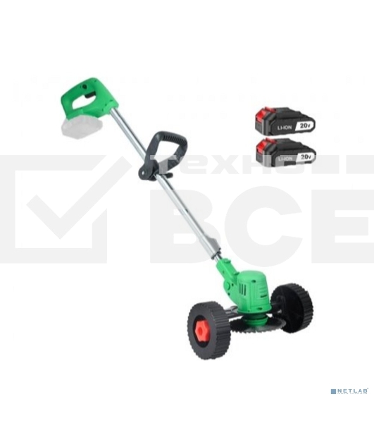 Триммер электрический Deko GreenCut 20 Pro аккум. 650Вт неразбор.штан. реж.эл.:леска/нож/диск