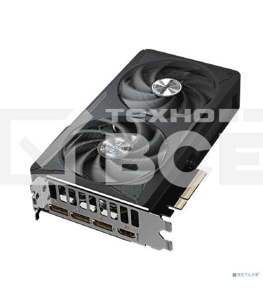 Видеокарта Gigabyte PCI-E 5.0 GV-N5060EAGLE OC-8GD 1.0 NVIDIA GeForce RTX 5060 8Gb 128bit GDDR7 2550/28000 HDMIx1 DPx3 HDCP Ret