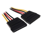 Кабель питания SATA Cablexpert CC-SATAM2F-01, 15pin (M)/2x15pin(F), на 2 SATA устр, 15 см, фото5