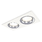 Комплект встраиваемого светильника Ambrella light XC7635003 SWH/PSL белый песок/серебро полированное MR16 GU5.3 (C7635, N7012), фото3